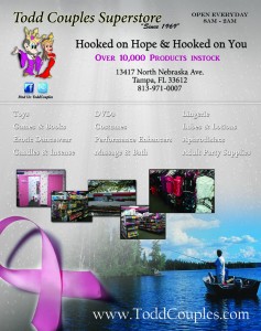 Todd Couples Superstore - Hooked on Hope - Breast Cancer